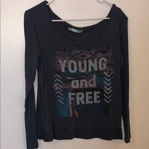 Long-Sleeve Graphic Top